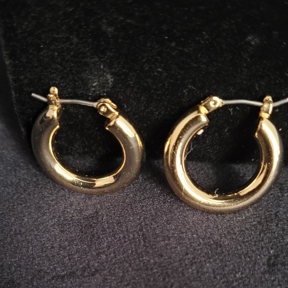 Gold Hoop Earrings